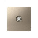 ARTGALLERY TV ТВ розетка оконечная 1DB, механизм, шампань GAL000591 Systeme Electric
