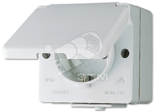 Розетка штепсельная SCHUKO накладная IP44 620WX JUNG