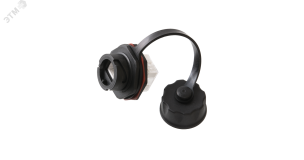 Модуль-вставка типа Keystone, Кат.6 (КлассE), 250МГц, RJ45/8P8C, FT-TOOL/110/KRONE, T568A/B,неэкранированный, синий ЭКО47945 NIKOMAX