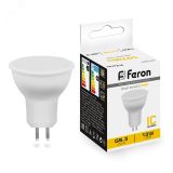 Лампа светодиодная LED 13вт 230в G5.3 теплый 38188 FERON