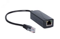 Сплиттер PoE 1хRJ45 10/100/1000 Мб/с, 802.3at/af, до 24 Вт DC 48-56В 00013360 OSNOVO