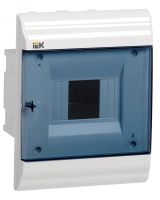 Бокс ЩРВ-П-4 модульный встраиваемый пластик IP41 PRIME MKP82-V-04-41-20 IEK