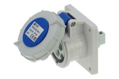 Розетка встраиваемая 16A/230V/1P+N+E/IP67, фланец 75x75 00-00032486 INPIN