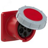 Розетка встраиваемая 125А/400V/3P+N+E/IP67 00-00002363 PCE