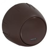 Выключатель одинарный  Rotondo с подсветкой, цвет коричневый 7700863 OneKeyElectro