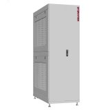 Шкаф серверный 48U 800х1200 передняя дверь: двустворчатая глухой металл IP51. задняя дверь: протект IP41. боковые панели: перфорированные. цвет: серый RAL7035  NS 8248.7562 SYSMATRIX