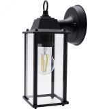 Светильник НБУ-60w вниз Е27 IP44 черный 11600 FERON