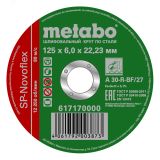 Диск обдирочный  Novoflex 125x6.0x22.23 мм Stahl+Inox 617170000 Metabo