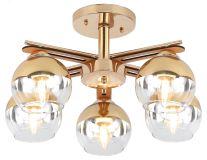 Люстра Zella 9064-305 5 х Е27 40 Вт модерн Б0048219 Rivoli