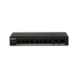 Коммутатор неуправляемый, PoE, 8 портов 100 Мб/с RJ45, 2x1000 Мб/с, 96 Вт 113440 Dahua
