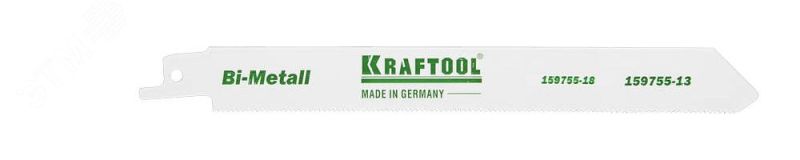Полотно ''INDUSTRIE QUALITAT'', S922EF, для эл/ножовки, Bi-Metall, по металлу, шаг 1,4мм, 130мм 159755-13 KRAFTOOL