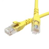 Патч-корд неэкранированный CAT5E U/UTP 4х2 LSZH желтый 3м RN5EUU4530YL DKC