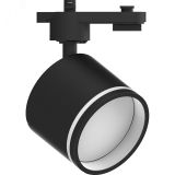 Светильник трековый на шинопровод ДПО-15w GX53 без лампы IP40 черный 41922 FERON
