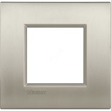 Livinglight. Рамка Air, немецкий стандарт 2 мод. Цвет ''Матовый титан'' LNE4802TIS Legrand