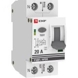 Устройство защиты от дугового пробоя (УЗДП) 2P 20А PROxima afdd-2-20-pro EKF