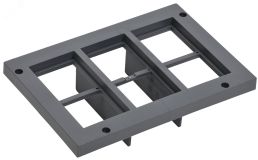 PRIMER Рамка приборная на 12 модулей ONFLOOR 24 PM-LN10D-RP-12-K03 IEK