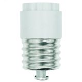 Переходник для цоколей с E40 на E27 LH40-27L BASE ADAPTOR белый 00719       Uniel