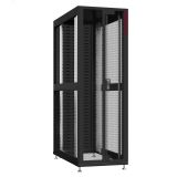 Шкаф серверный 48U 600х1200 передняя дверь: двустворчатая перфорированная IP20. задняя дверь: протект IP41. боковые панели: без. цвет: черный RAL9005  NS 6248.9460 SYSMATRIX
