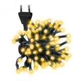 Гирлянда светодиодная нить AC-G02-80Y, 80 желт. LED, 8.8 м., 8 реж., 220В 5047693 JazzWay