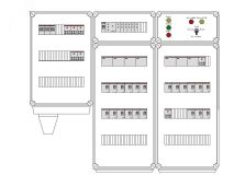 Щит управления электрообогревом HS 21x2700 D316 (в комплекте с терморегулятором и датчиком температуры) DBS095 DEVIbox