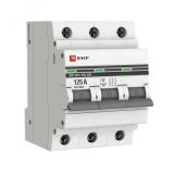 Выключатель нагрузки 3п ВН-125 125А PROxima SL125-3-125-pro EKF