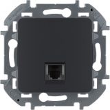Телефонная розетка RJ11 INSPIRIA антрацит 673823 Daccord/Legrand