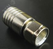 F-разъем обжимной для кабелей типа РК 75-7-323 5064587 LANS