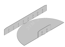 Регулируемый угловой элемент CT-ACH-35-300 HDG 1470632 MEKA