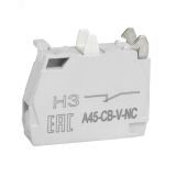 Контактный блок OptiSignal D22 A45-CB-V-NC 1НЗ винтовой зажим ZBE102 332201 КЭАЗ