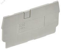 Заглушка для CP 4мм2 серая IEK YCT20-00-K03-004-ZGL IEK