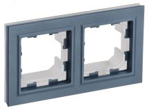 BRITE Рамка 2 поста IP44 РУ-2-БрМ-44 маренго BR-M22-44-K35 IEK