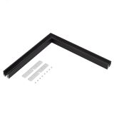 Угол SL-LINE-2522 BLACK (металл) 044940 Arlight