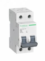 Выключатель автоматический двухполюсный 40А B 4.5kA 230В City9 Set C9F14240 Systeme Electric
