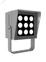 Светильник L-point 9/9/Г45/850/04/A1-C1/230AC IP65 RAL7035 Муар PNT9-3862-413-1272 LEDEL