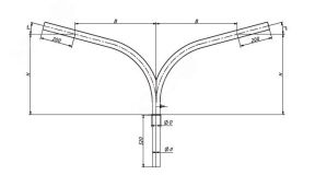 Кронштейн 1.К2-2.5-2.0-/180-Ф4-ц OE-00073 OPORA ENGINEERING