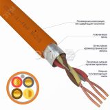 Кабель огнестойкий КПСЭнг(А)-FRHF 2x2x0,75 кв.мм, 200 м, 01-4924-1 REXANT