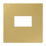 Плата для USB-зарядных устройств без видимого винта металл латунь Classic ME1969USBC JUNG