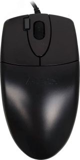 Мышь проводная OP-620D, оптическая, USB, 1200dpi, 4 кнопки, черный 85694 A4Tech