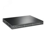 Коммутатор управляемый L2 PoE 52 порта, 48хPoE 100/1000 Мб/с, 4хSFP, 384 Вт 1000621456 TP-Link