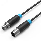 Аудио кабель XLR M на XLR F, 3 м. 1000646805 Vention
