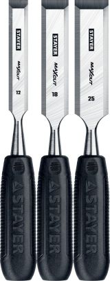 Набор стамесок Max-Cut 3 предм., 1820-H3_z01 STAYER