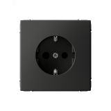 ARTGALLERY розетка с заземлением со шторками, 16А, механизм, базальт GAL001445 Systeme Electric