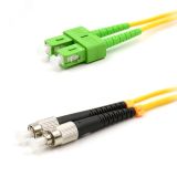 Патч-корд оптический переходной SM. 9/125 (OS2) SC/APC-FC/UPC Duplex PVC 5м, 50-2857-1 REXANT