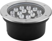 Светильник светодиодный тротуарный ДВУ-18w 6400К IP67 круг 32135 FERON