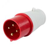 Вилка 024 переносная 3Р+РЕ 32А 380В IP44, REXANT 11-8904 REXANT