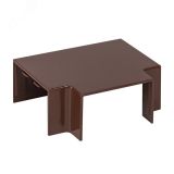 Угол T-образный (40х25) (4 шт) Plast под темное дерево tchd-40-25x4 EKF