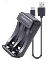 Зарядное устройство 1-2 AA/AAA питание от USB шнур. автомат., KOC901USB Космос