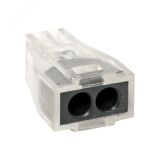Клемма строительно-монтажная СМК модель 102 2 отверстия 1.0-2.5мм2 (100шт) PROxima plc-smk-102 EKF