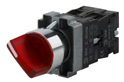 Переключатель LAY5-BK2465 2 положения красный Б0045689 ЭРА