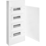 Practibox S Пластиковый щиток Навесной (ЩРн-П) 4X12 Белая дверь 135604 Legrand